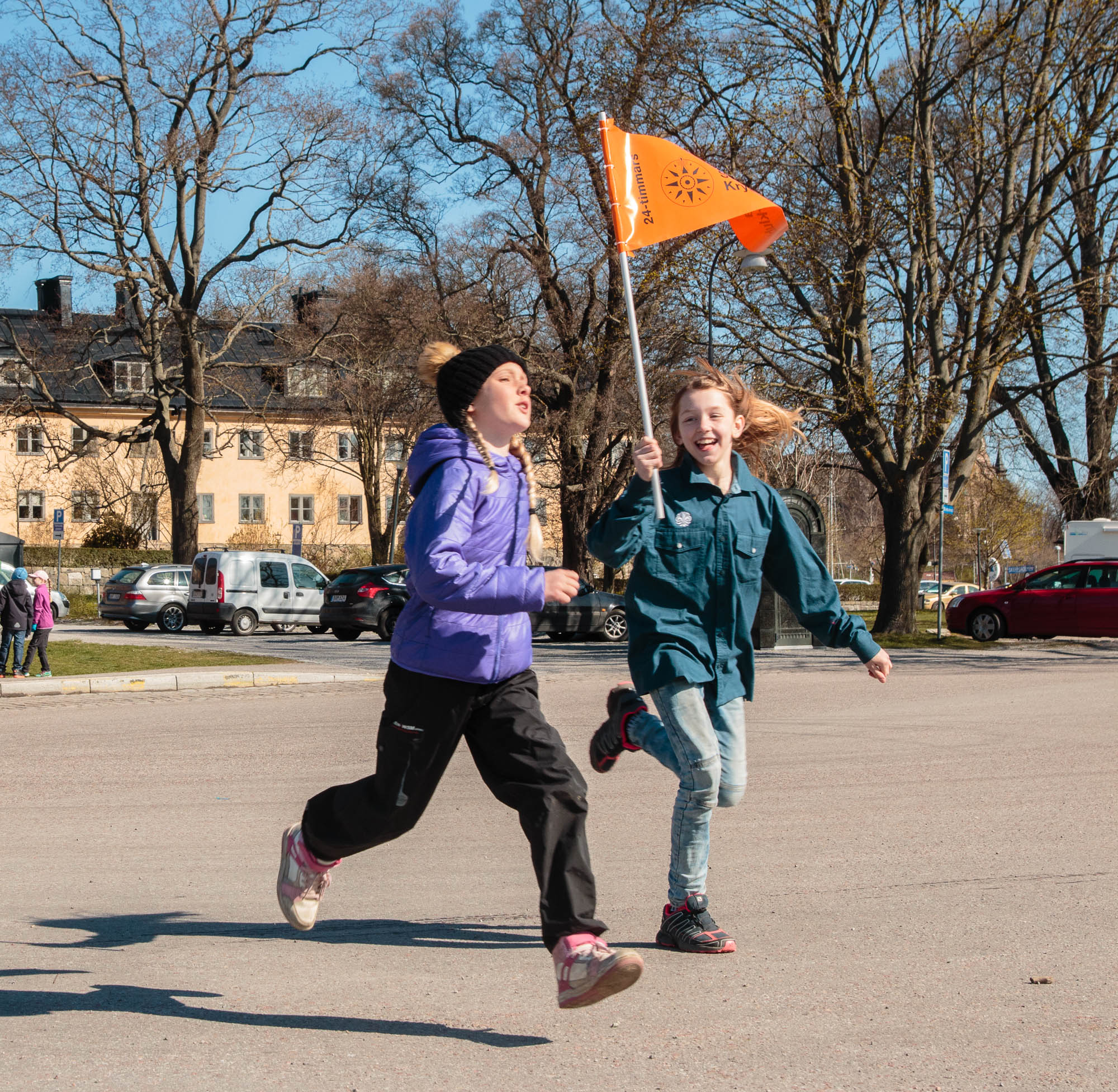 24-timmarsseglingarna som 12-minuterspromenad på Sjöscoutdagen